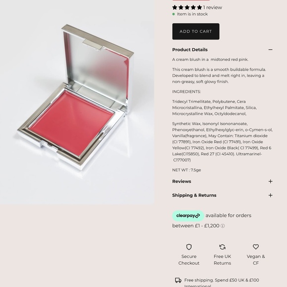 Cosmic beauty blush butter - Picture 1 of 2